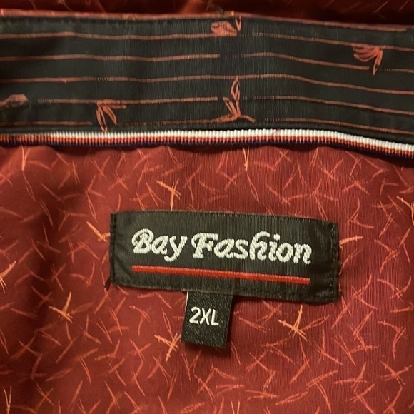 BAY Fashion Men’s button down shirt size 2XL - Picture 4 of 6